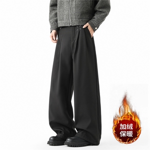 【现货】335-常规P35控68 加绒P40控78 潮牌西裤宽松直筒裤图片