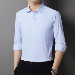 AFPC2302钱塘2020-3秋季新款中青年男士商务休闲简约衬衣P62图片