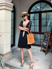 工艺款连衣裙，女装连衣裙，哥卓