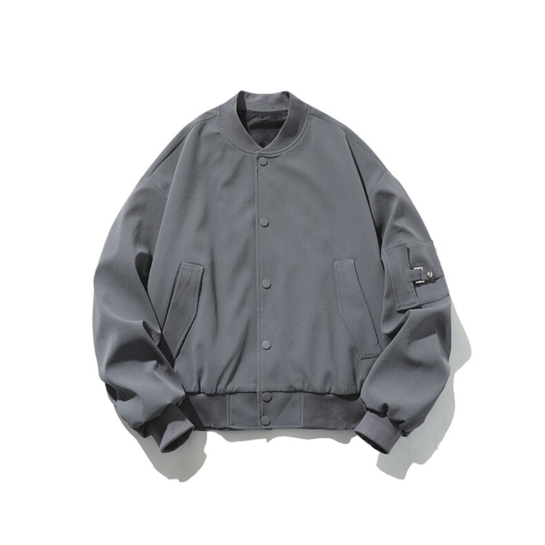 白底-美式复古小众宽松机车夹克外套男9015-P85,男装夹克,电商B380（原B361）