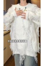 痞帅休闲复古慵懒风毛衣潮搭百搭情侣宽松韩式毛衣HY675TP55，男装针织衫/毛衣，电商A102B
