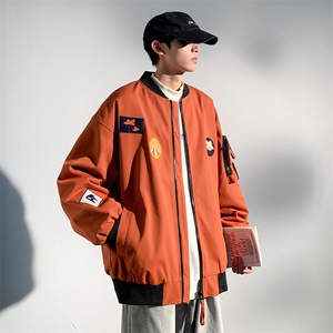 2024春季新款现货棒球领夹克男冲锋衣外套JK7705-P80,棒球服配篮球鞋怎么搭配图片