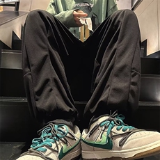 男秋季新款港风休闲裤米妮绒SK08P40加绒，男装休闲裤，星座1116-2