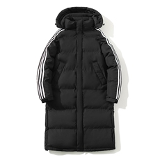 团服班服外贸纯色长款盖膝下加厚开叉棉服男女保暖外套M991P140，男装棉衣，星座1602B（原101B-1）