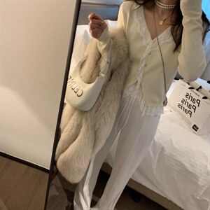 现货 蕾丝拼接小开衫 小女人味,其它,XTZ style