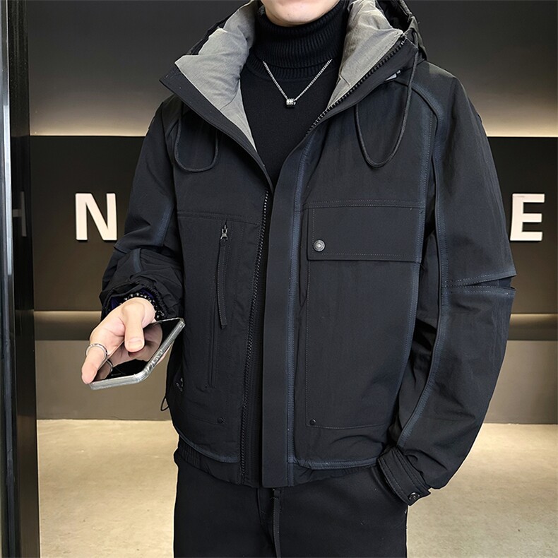 万件备货数据男士羽绒服标50户外工装男外套B317/Y165/P285,男装羽绒服,电商B317