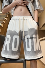 量大优供视频菠萝格印花短裤男大码M-5XDK22-特P25，男装牛仔裤，电商B325