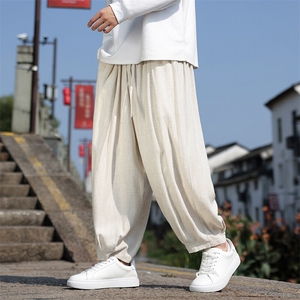 2025春夏棉麻裤子休闲裤 现货大码风A021-ZK62-P70控98图片