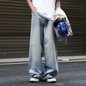 903-NB52 -特P68   【S-XXL】  冰蓝牛仔裤！4图片