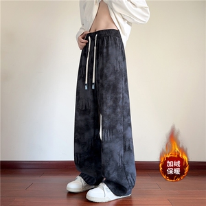 复古扎染休闲裤常规B315-K25833-特p25控48加绒K25833JR特p35控68图片
