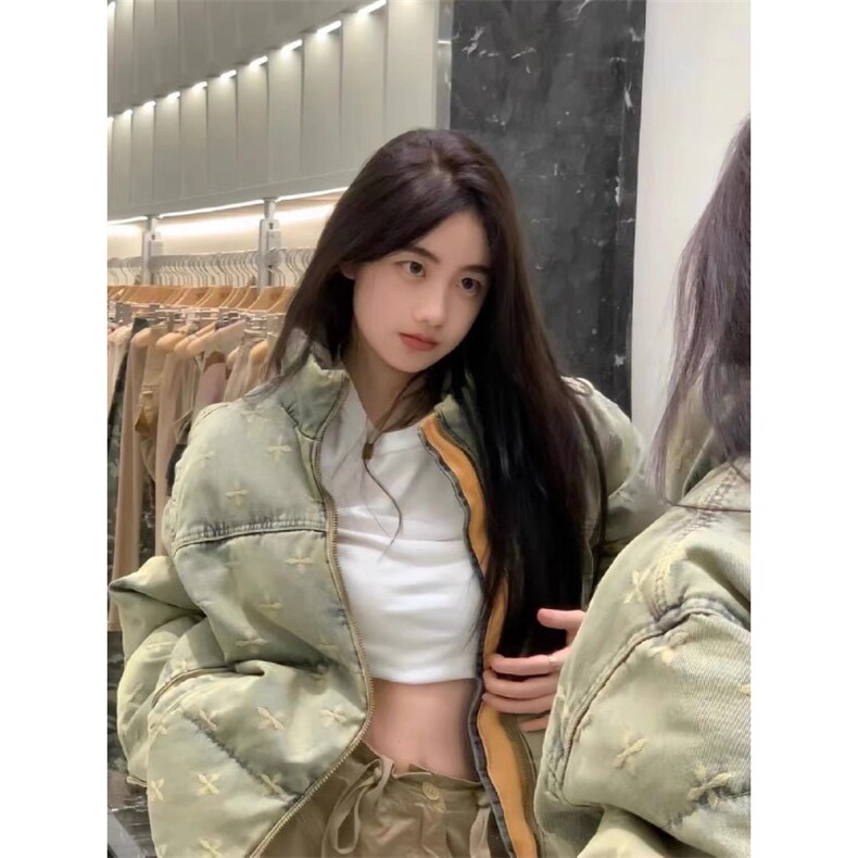 网红水洗牛仔棉服宽松百搭棉衣ZM070-P133,男装棉衣,星座313A(原308A-2)