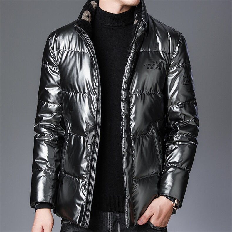 2023新款立领羽绒服中年常规款冬季休闲灰鸭绒外套SFT90378-P270,男装羽绒服,电商B212（原钱塘6029）