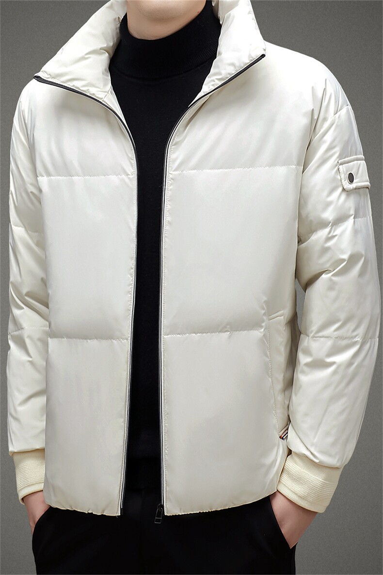 BAMJ-8937钱塘2020-2中年男士冬季厚款立领百搭冬季羽绒服P170,男装羽绒服,钱塘207-2