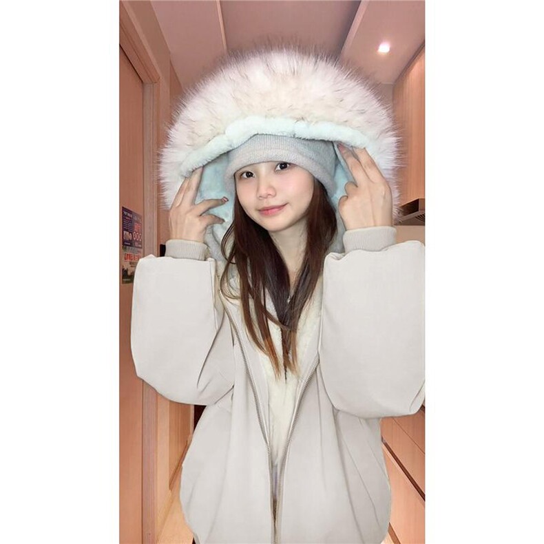 网图连帽座山雕pu皮加绒加棉皮毛大毛领棉衣外套H1168特P105，男装皮衣，电商A341