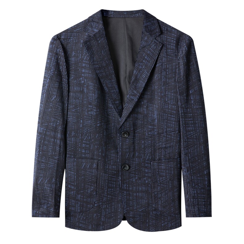CAD107005钱塘2020-2中青年男士百搭时尚休闲简约西服外套P170,男装西服,钱塘207-2