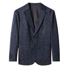 CAD107005钱塘2020-2中青年男士百搭时尚休闲简约西服外套P170，男装西服，钱塘207-2