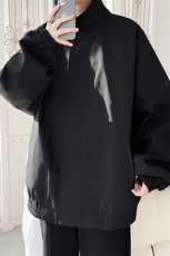JK201/P65春装新款个性立领外套男潮牌夹克春秋款美式外套，男装夹克，电商基地A050