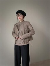 皮衣，女装皮衣，麦缇诺