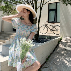 夏季新款碎花短款连衣裙B190-82373-P100-K148，女装连衣裙，一九零
