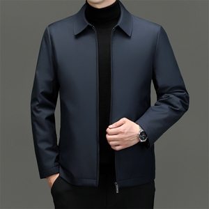 BN23793钱塘2020-2商务百搭冬季厚款中年男士90鹅绒羽绒服P205图片
