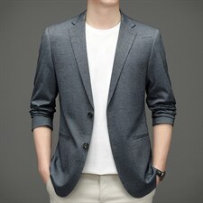 BZ82329钱塘2020-2秋季新款简约纯色百塔中年男士合身西服P150，男装西服，钱塘207-2