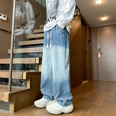 公寓风A129-NZ8301P35特价秋牛仔裤【抖音客户可持续提供视频】，男装牛仔裤，电商A129