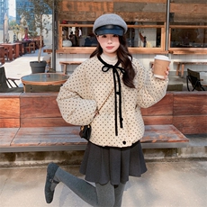 新款主推波动50绒羽绒服2675-P245-K368，女装短外套，2C129