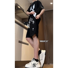 抖音品质260克重磅发泡纯棉短裤XDK235-P45-控68，男装牛仔裤，电商B370