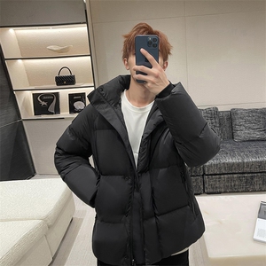 主推中青年羽绒服夹克服男士短款男女大学生创意羽绒外套图片