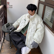 2025直冲男潮牌潮流港风高街高中生保暖羽绒棉服A170-M835-TP55，男装棉衣，电商A170