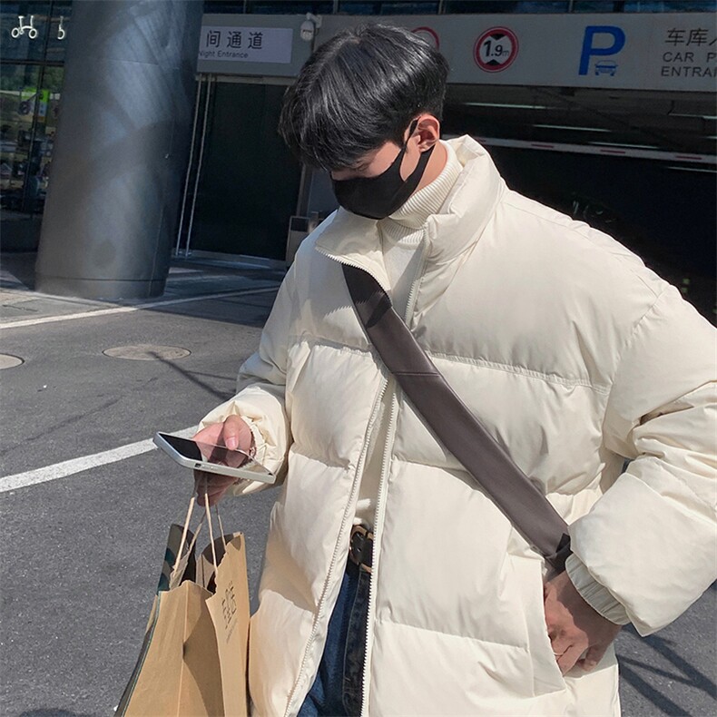 冬季新款鸭绒90%羽绒服短款港风纯色潮牌外套HD1320-TP160控248,男装羽绒服,电商A102