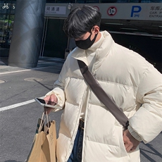 冬季新款鸭绒90%羽绒服短款港风纯色潮牌外套HD1320-TP160控248，男装羽绒服，电商A102
