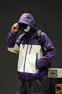 中性风现货三防户外夹克男连帽冲锋衣外套DSA157B-J129-P60图片