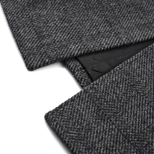中年纯色翻领羊毛棉衣加厚保暖冬季爸爸冬装外套棉服HM18113-P275,男装棉衣,电商B212（原钱塘6029）