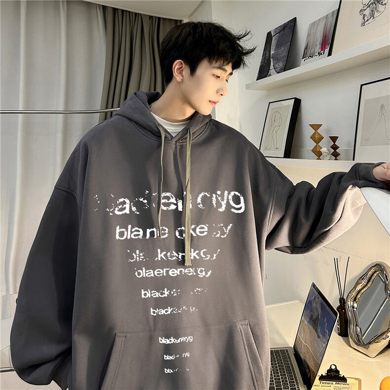 ！重磅大码M-4XL得物品质加厚连帽卫衣RH6229-特P35加绒42,男装卫衣,星座610B-1