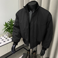 (）短款廓形飞行服棉服男冬保暖痞帅立领棉衣外套3020-P85，男装棉衣，星座910-5