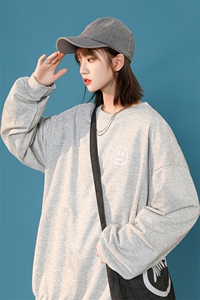 现货中性男女情侣休闲宽松卫衣上衣2025新款秋衣D201-DM117-P45图片