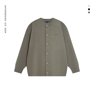 【有货】DF07-P78开衫毛衣男2025秋季新品北极绒宽松针织衫外套图片