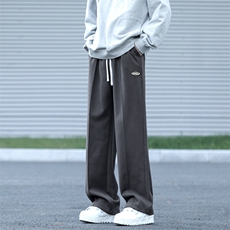 时尚华棉宽松直筒oversize美式潮牌运动卫裤-X1685特批39，男装休闲裤，星座718