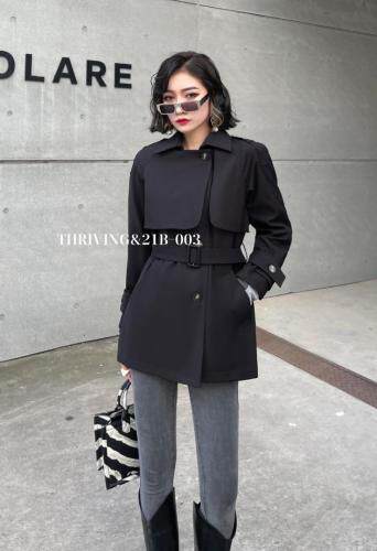 短款风衣外套，女装风衣，斯瑞威