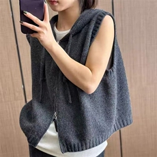 2025年秋季马甲常规适中时尚百搭通勤简约，女装马甲，胜酷羊绒