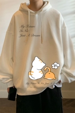连帽卫衣男大码运动服帽衫外套WY2357-P35，男装卫衣，电商A040