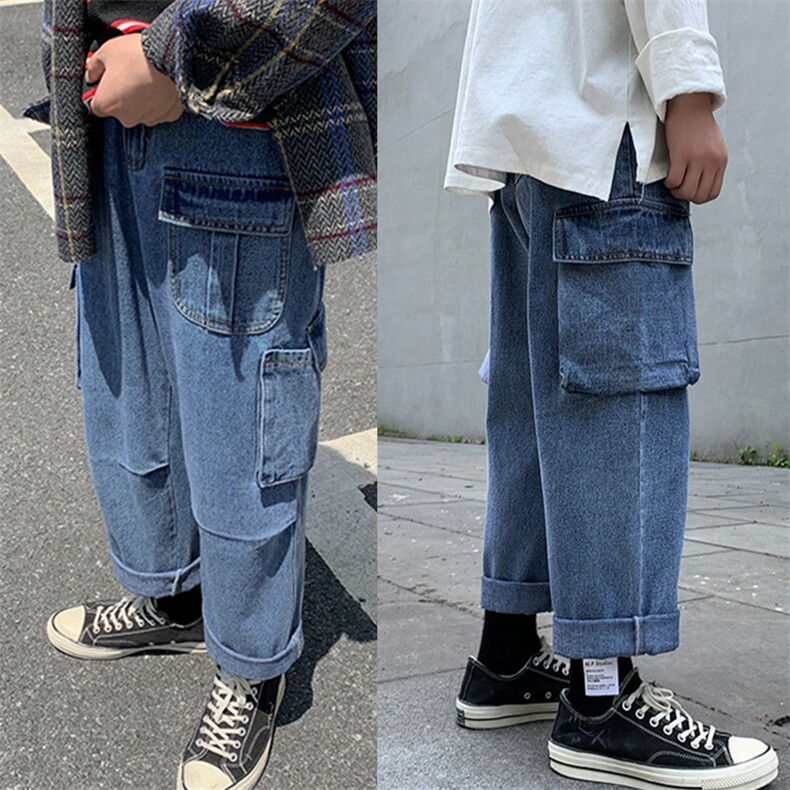 20男新款日系港风精品牛仔哈伦裤子714-2-908cn,男装牛仔裤,星座1404-3