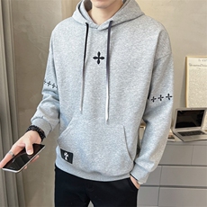 2024秋季新款连帽宽松潮牌休闲卫衣男5835-p65，男装卫衣，电商D303