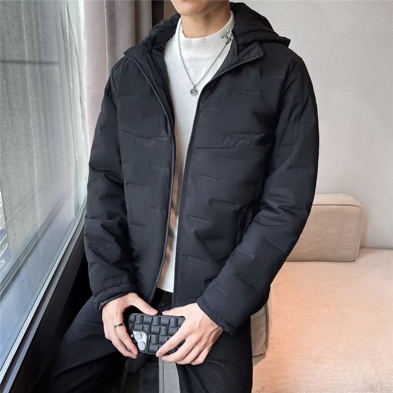 男士新款潮痞帅棉衣冬季连帽新款时尚衣服休闲保暖棉服外套M005,男装棉衣,星座1116A-2（原606A-1）