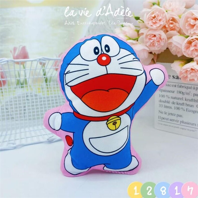 （七寸）3D站姿叮当生日礼物抓机婚庆礼品抛洒7寸，宁静玩具