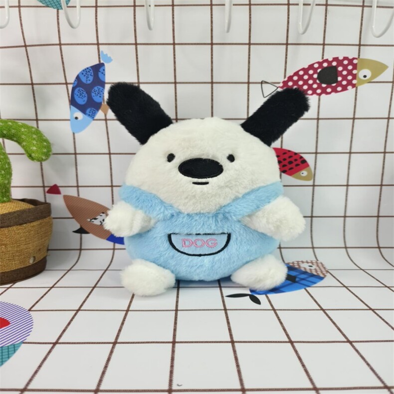 背带小狗，鑫源毛绒玩具