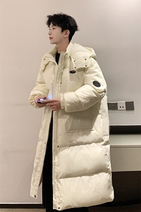 棉衣男冬季加厚潮流中长款棉服男棉袄情侣外套 A071-Y300-P145图片
