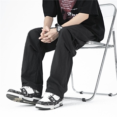 冰丝速干降落伞裤日系复古XZ310A-4聚酯纤维100，男装休闲裤，星座310A-4