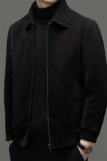 BEN8892钱塘2020-2中年男士商务休闲百搭翻领冬季厚款夹克P190，男装夹克，钱塘207-2
